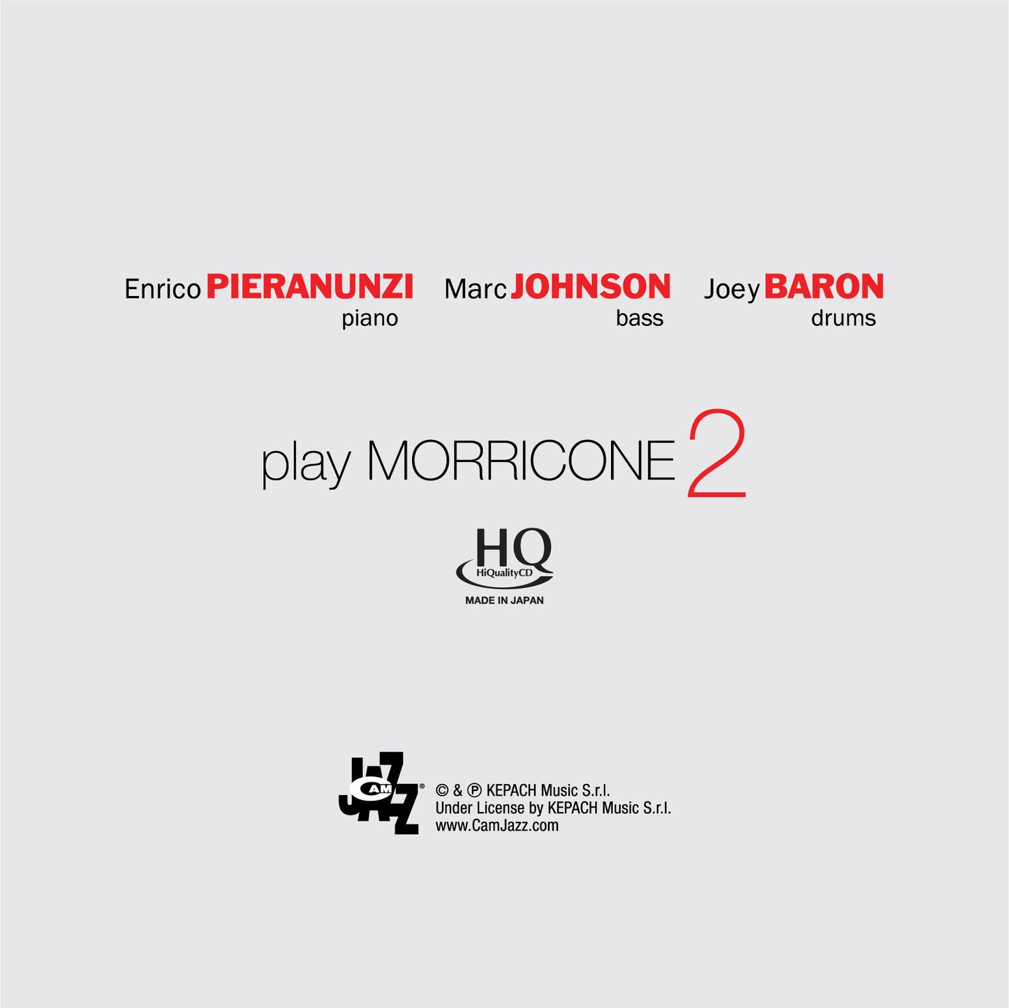 PJB play Morricone 2 - HQCD