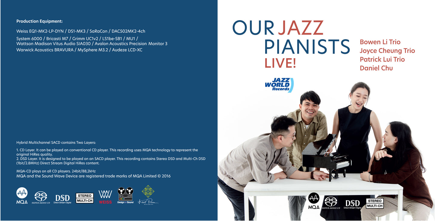 Our Jazz Pianists LIVE! - SACD