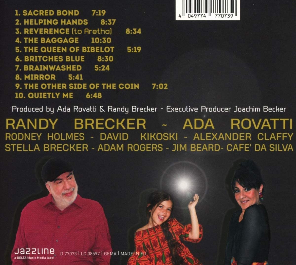 Brecker Plays Rovatti Sacred Bond-CD