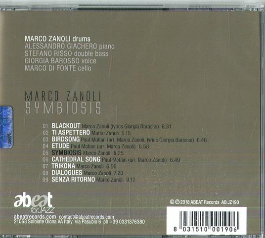 Marco Zanoli Symbiosis-CD
