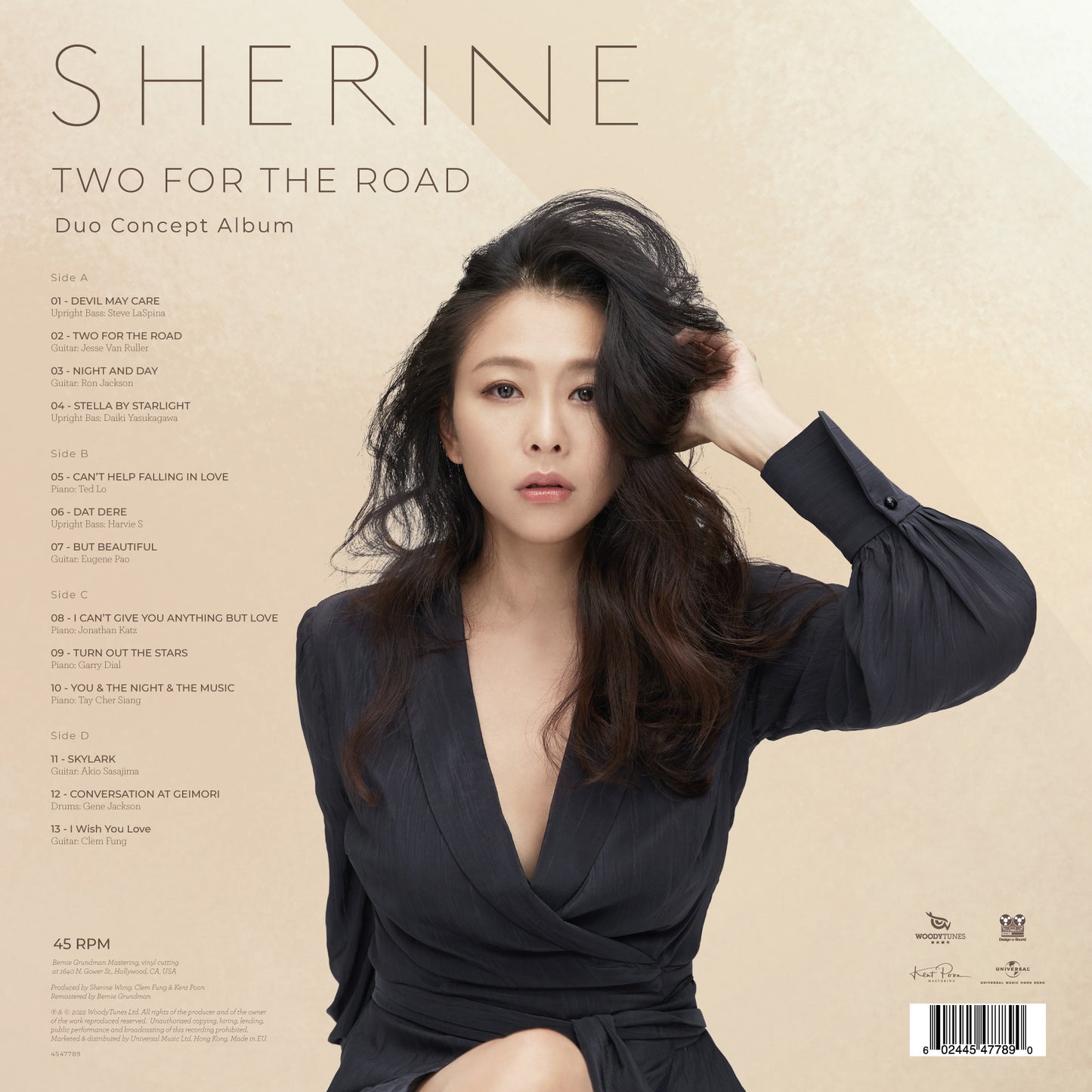 Sherine - Two For The Road - 45rpm 2LP Vinyl