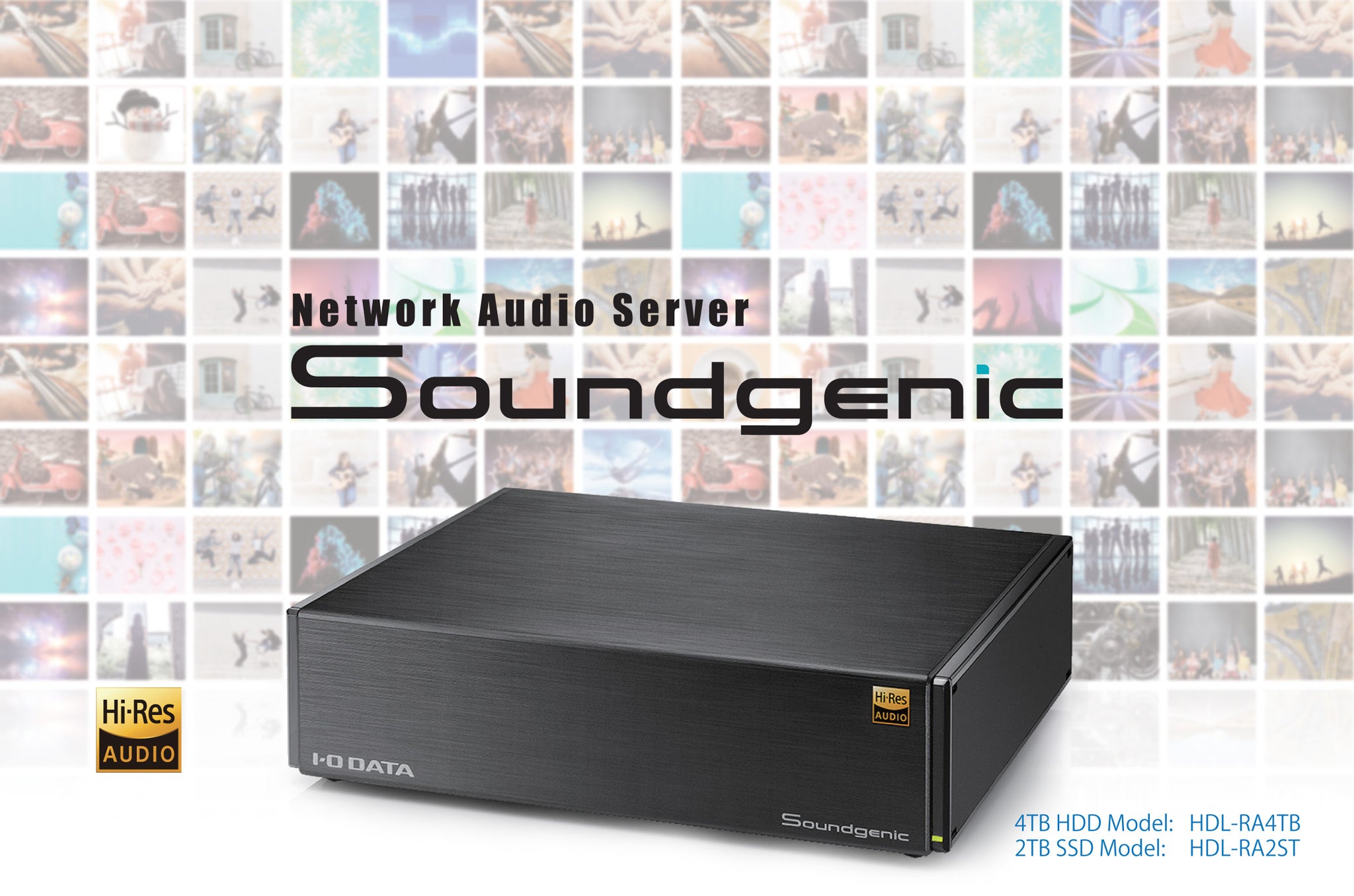 IOdata Soundgenic 音樂伺服器 Artist Connections Asia